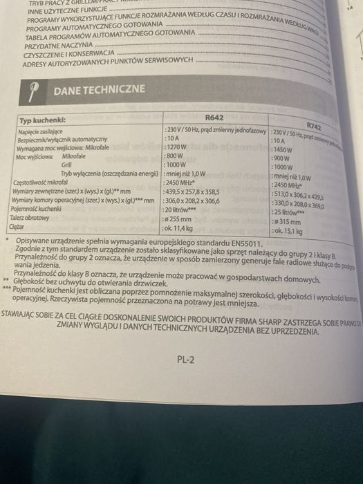 Mikrofala z funkcją Grill