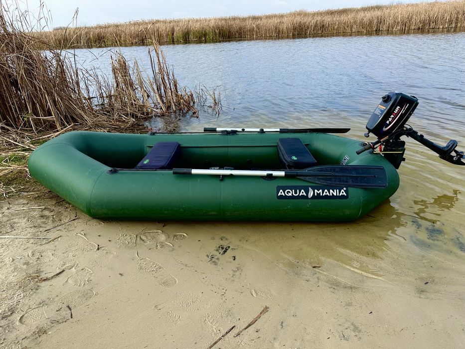 Надувний човен ПВХ АКВА МАНІЯ А-280Т, Парсун T 2.6