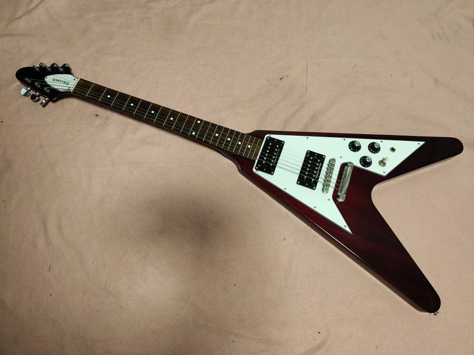 ESP Edwards E-FV-120D Flying V Cherry gitara elektryczna vka v-ka