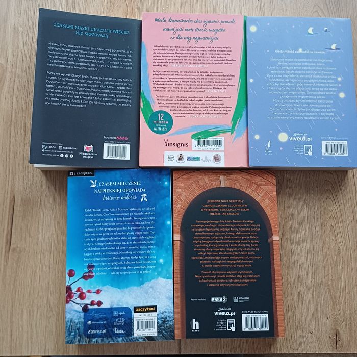 "Księżycowa zagadka ";"Bożonarodzeniowa księga szczęścia "