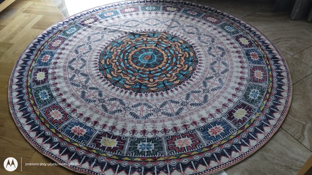 Tanio dywan okrągły 200cm