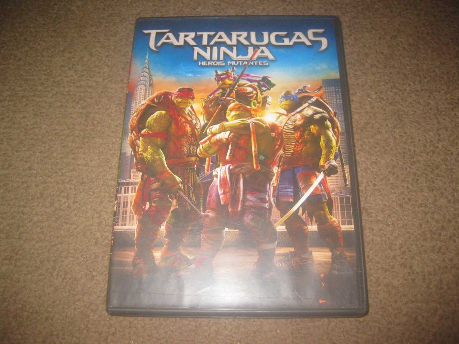 DVD "Tartarugas Ninja: Heróis Mutantes" com Megan Fox/Raro!