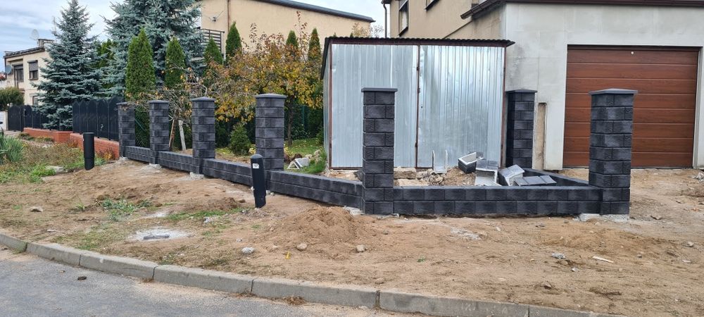 Ala Klinkier, Imitacja Klinkieru, ogrodzenie, ogrodzenia,