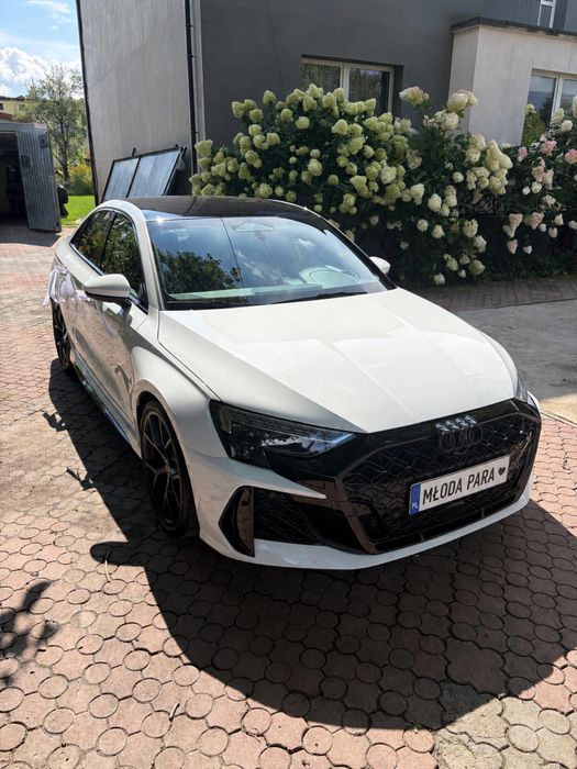 Audi RS3 auto do ślubu