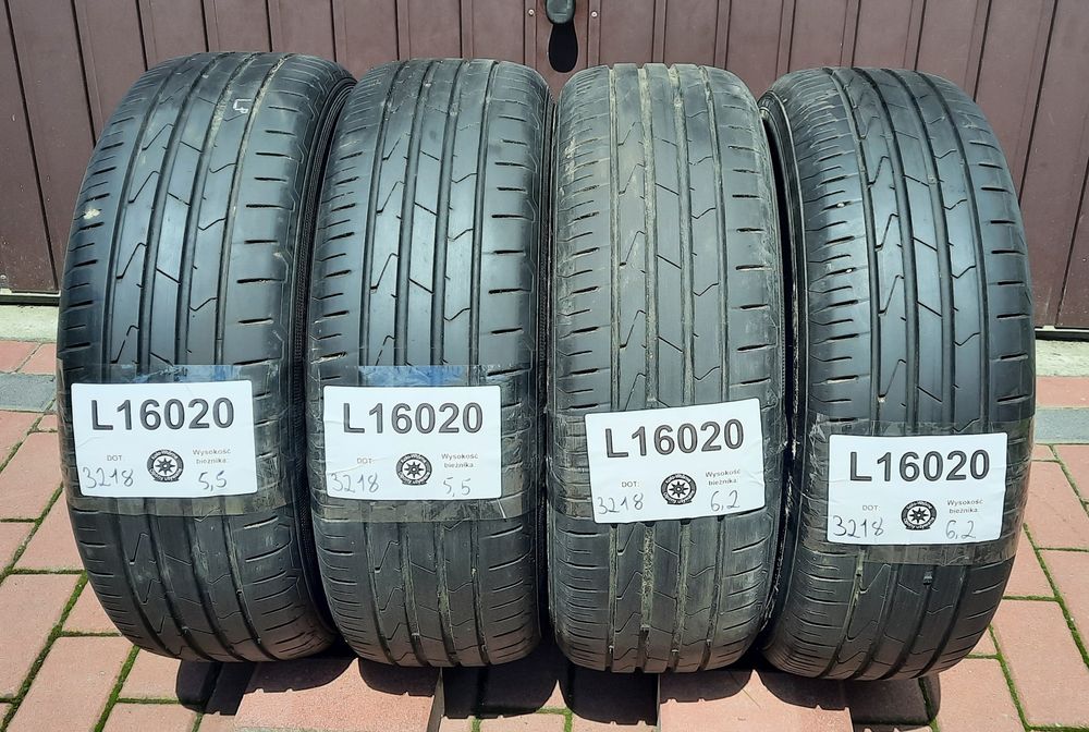 Opony letnie 205/60R16 92H Hankook Ventus Prime 3 | 4 szt | 2018 | 6mm