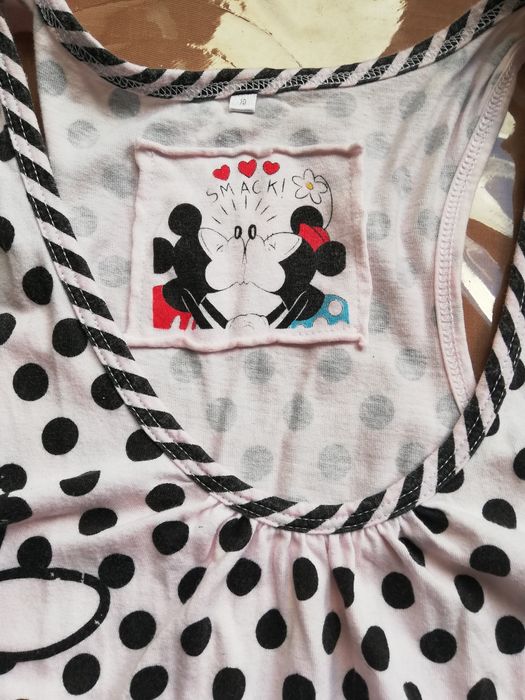 Para DAR!!! ORIGINAL DISNEY Camisola MINNIE de menina. 
100% algodão.
