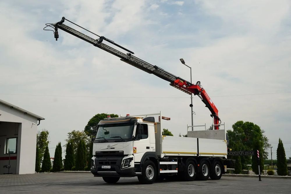 Volvo FMX 460 / 8x4 / SKRZYNIOWY - 6,1 M / HDS FASSI F 185 A.2.24 - 12,55 M / TRIDEM /  MAX UDŹWIG: 5 500 KG / PILOT / KAMERA / I- SHIFT / EURO 6