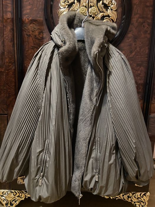 Куртка -шуба два в одном зима р. 54-56 Туречина