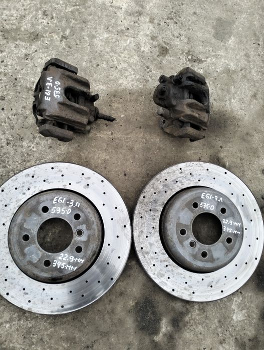 Комплект гальм, супорта, BMW e60 e61 535d 550i