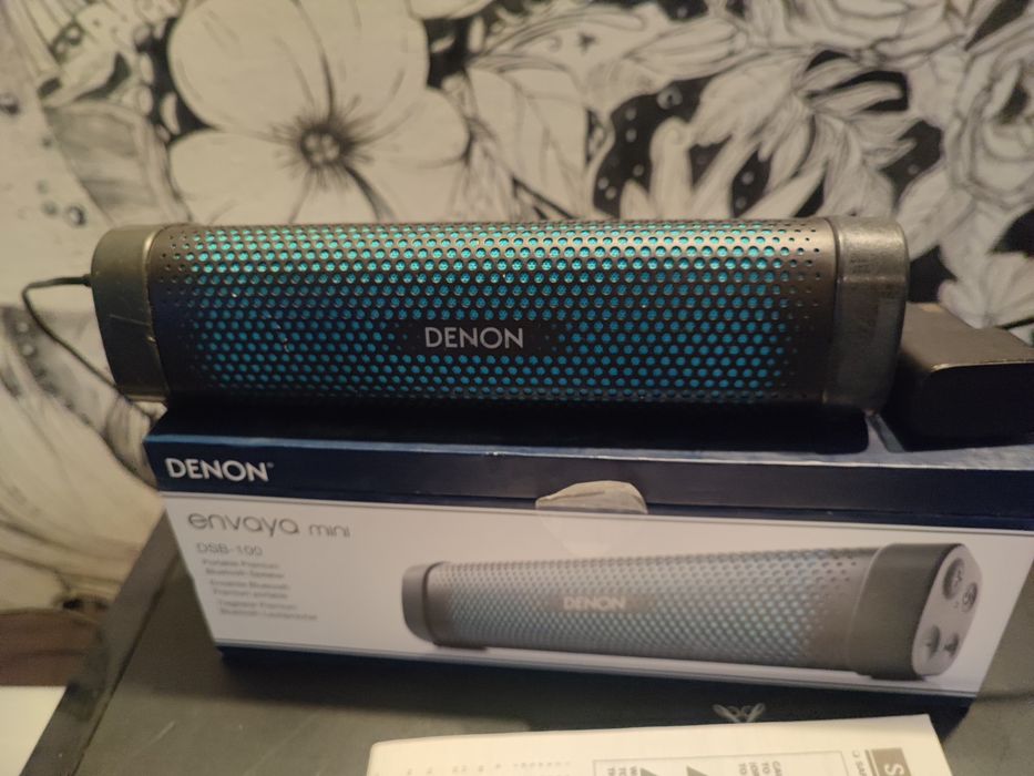 Głośnik Bluetooth Denon Envaya Mini DSB-100 + Ładowarka Microsoft + Box
