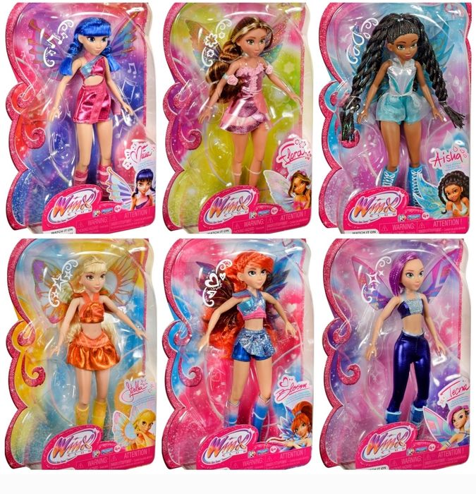 Читайте! Кукла Винкс Клаб Блуум Техна Стелла Флора Муза Аиша  Фея Winx Club