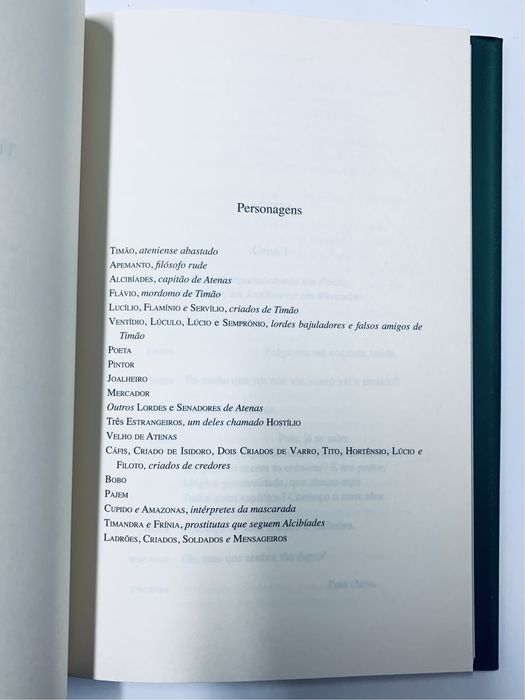 Wiliam Shakespeare – Timão de Atenas