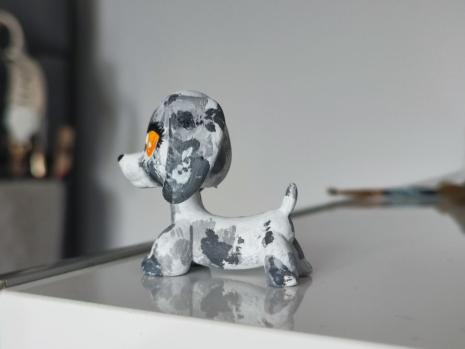 LPS custom jamnik dog oryginalny projekt heterochromia