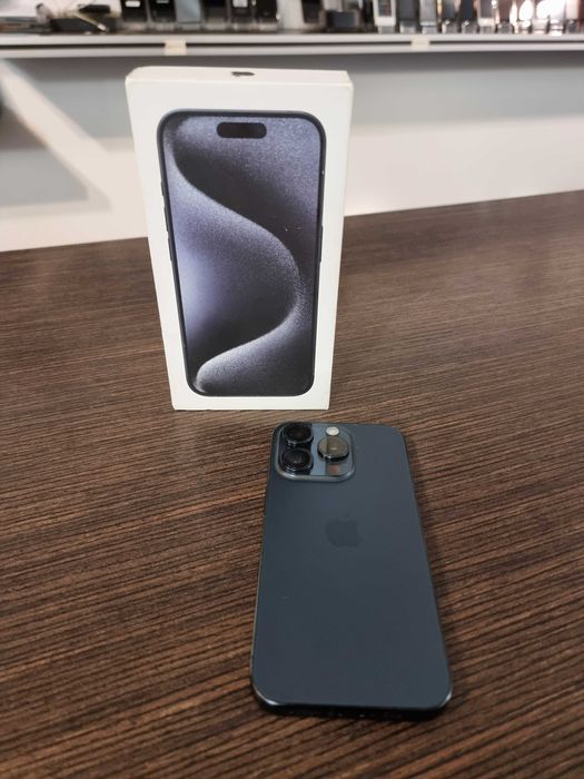 APPLE IPHONE 15 PRO 256GB Blue Titanium Poznań Długa 14