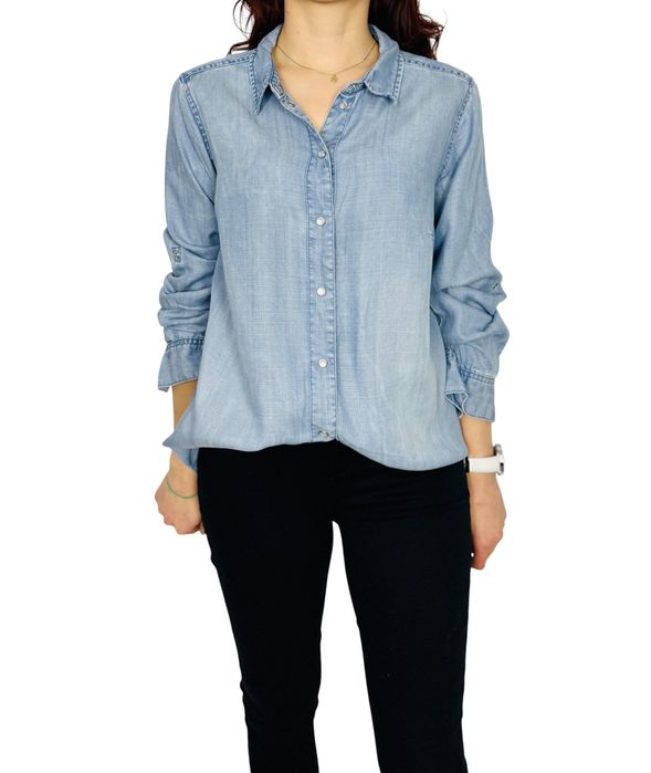 Jasnoniebieska koszula jeansowa S 36 H&M Mama