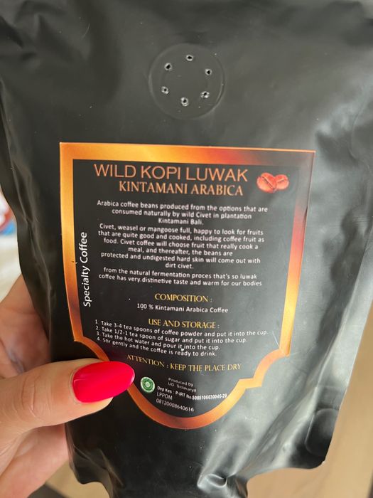Luwak kawa - prosto z Bali
