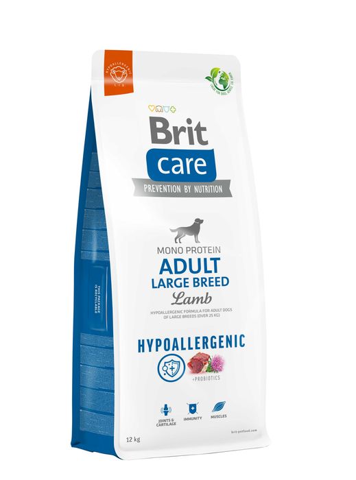 Brit Care Adult Large Lamb для  крупных собак ягненок 12кг Акция