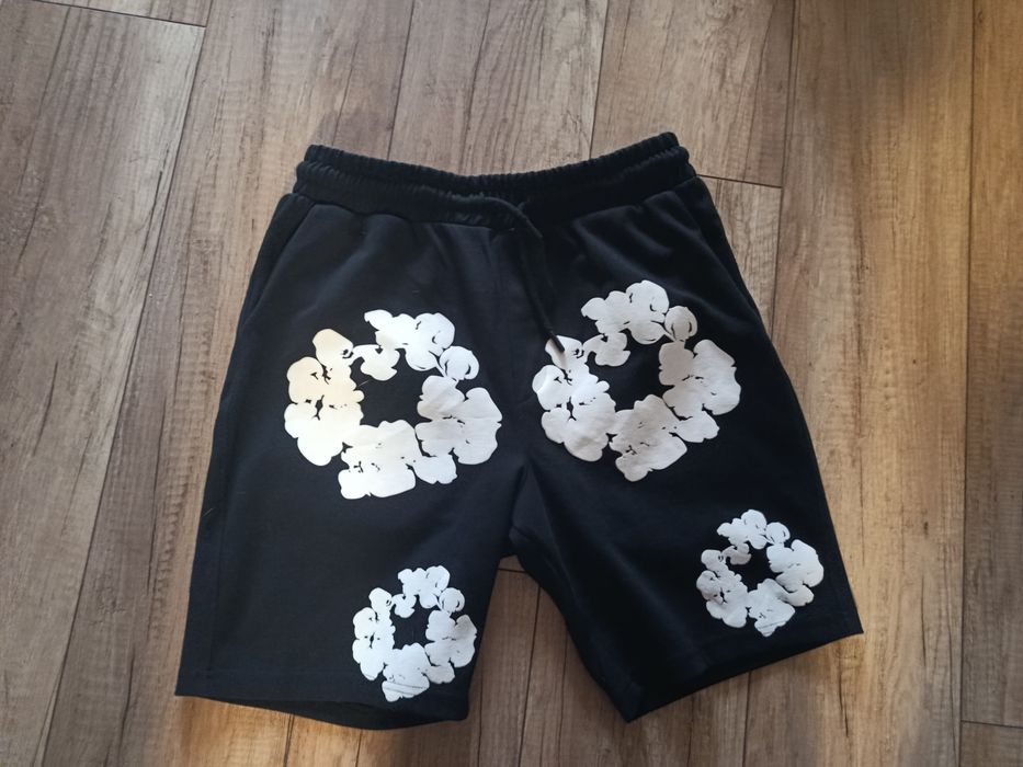 Spodenki Denim Tears Czarne Rozmiar L