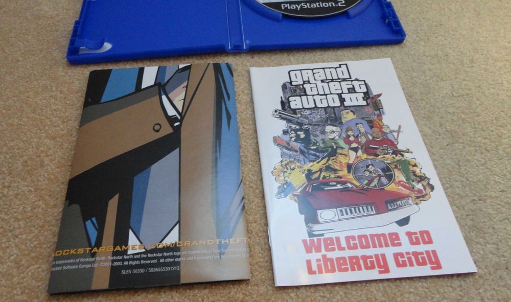 -NOVO- jogo GTA3 PS2 Grand Theft Auto III para Playstation2 GTAIII