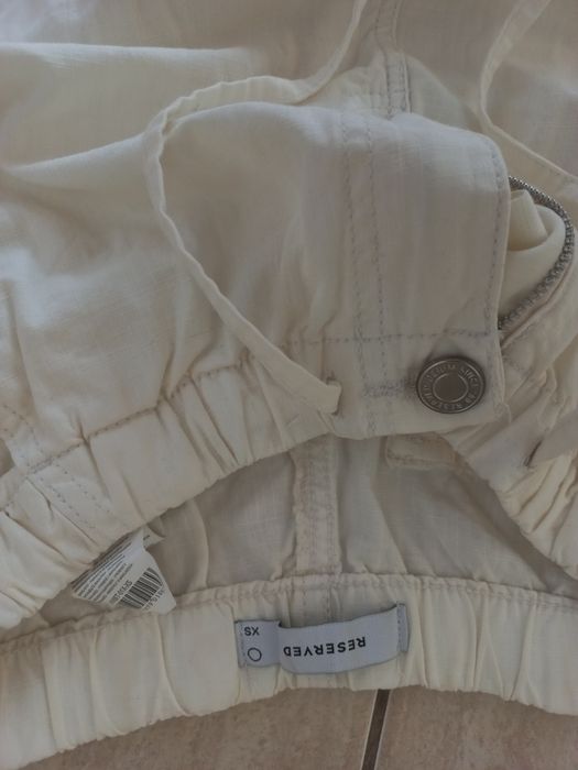 firmowe letnie-damskie spodnie-Reserved-rozmiar-XS/S-36