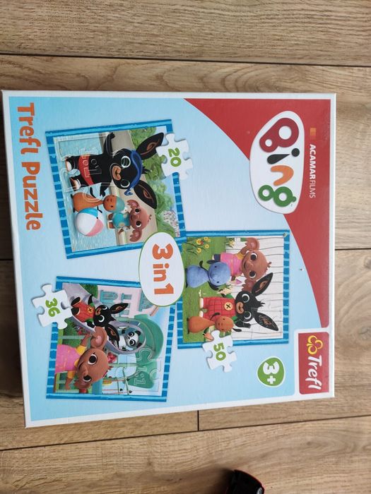 Puzzle Bing 3w1 małe