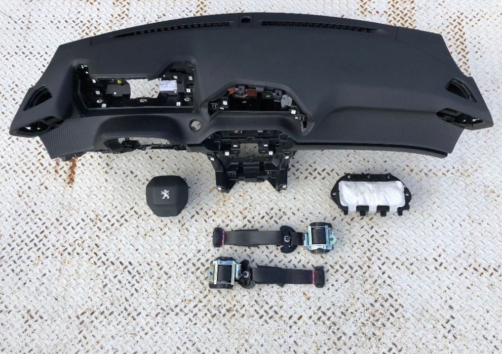 Kit de airbags, cintos de segurança e tablier para Peugeot 2008 208