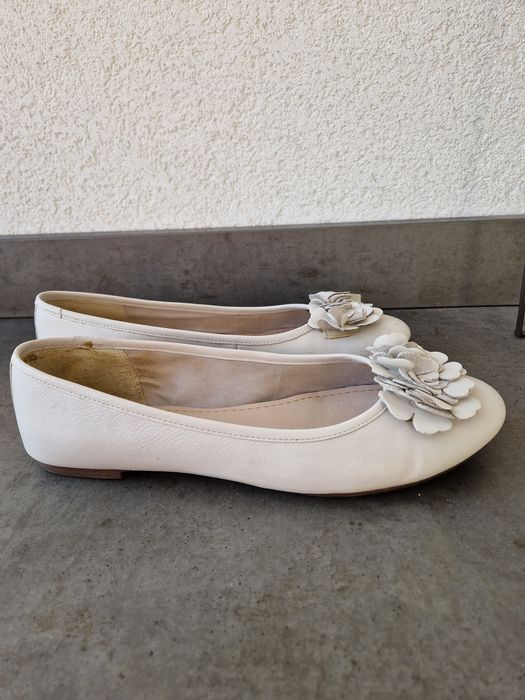 Балетки бежеві  Clarks 6,5р