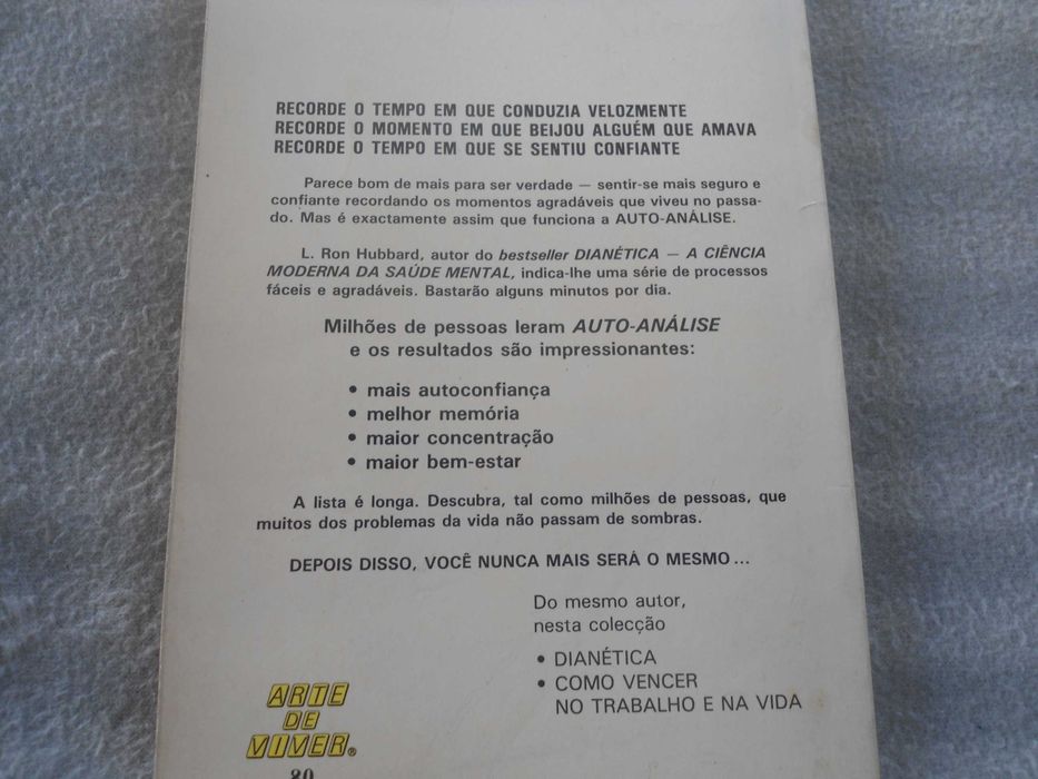 Auto Análise por L. Ron Hubbard (Oferta do envio editorial)