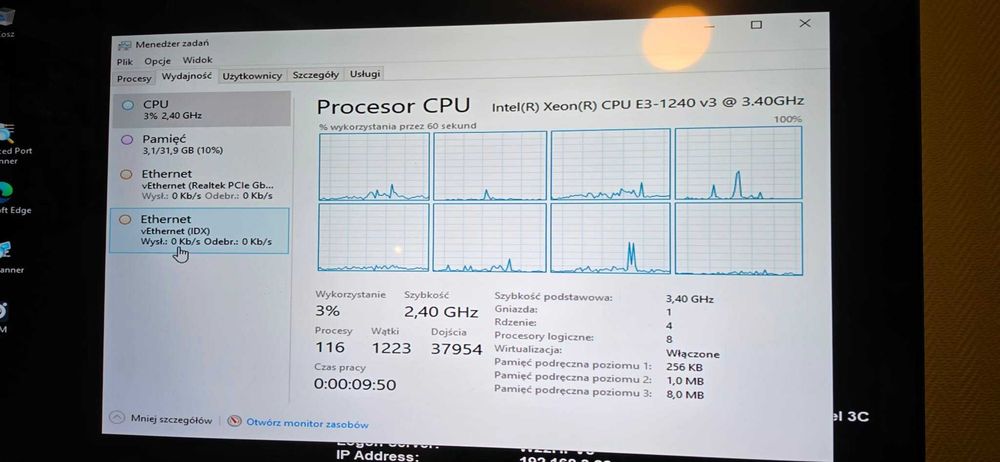 Komputer Xeon E3-1240v3 32 GB RAM MSI B85M-E45