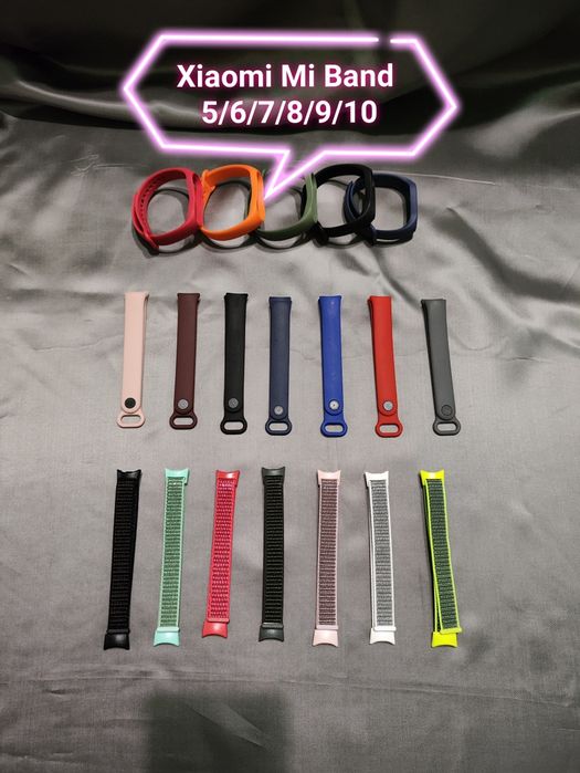 Ремешок на mi band 10 9 8 7 6 5 Pro Xiaomi mi band браслет часы