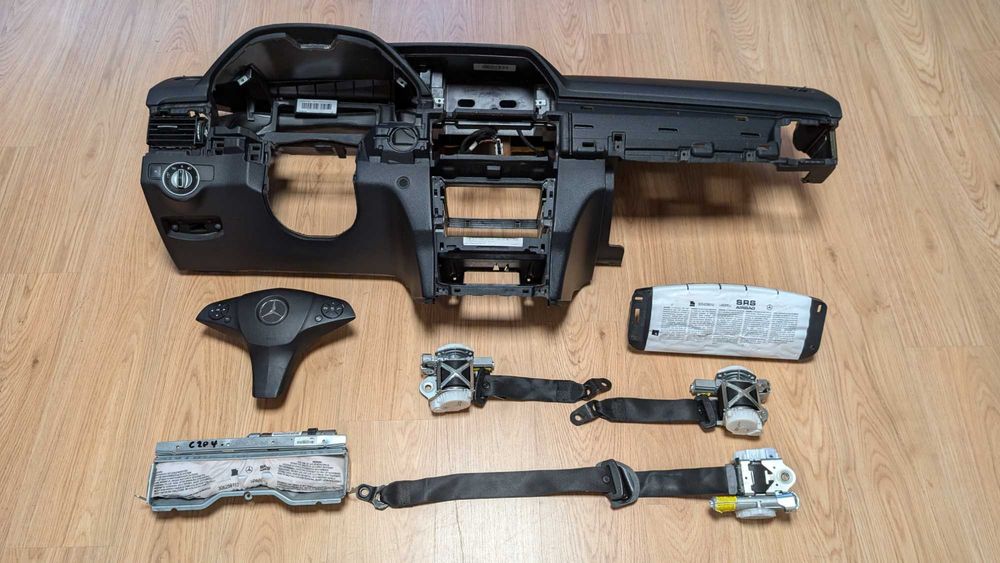 Conjunto Kit Airbags Tablier Mercedes GLK Original