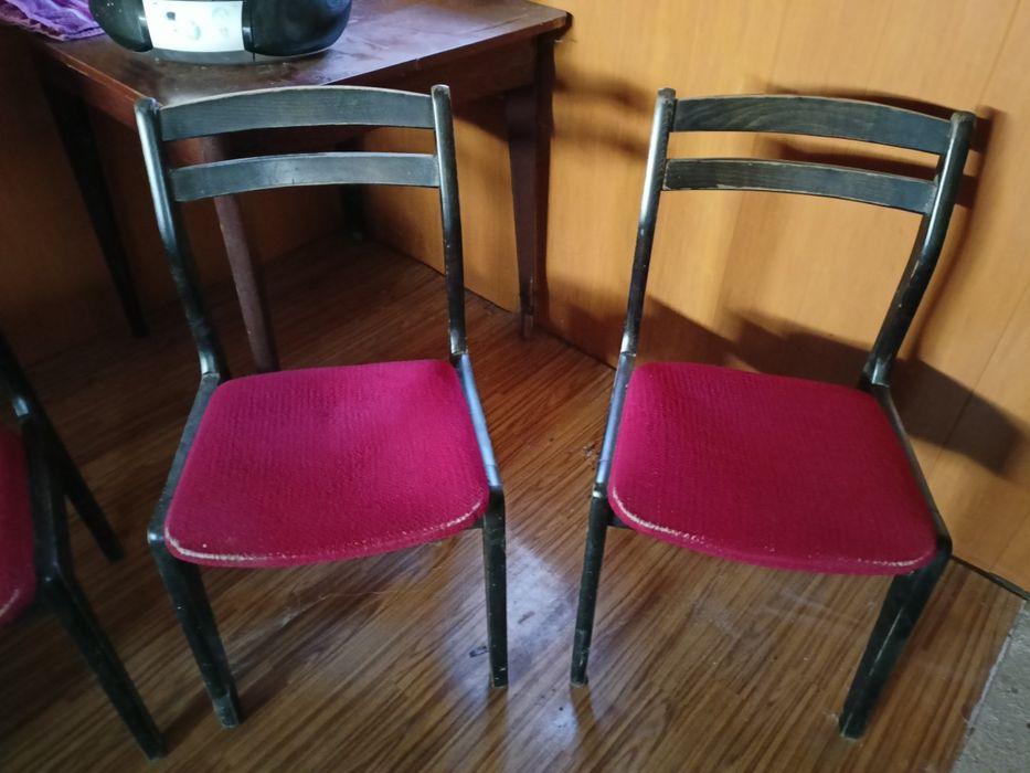Krzesła PRL 6 sztuk