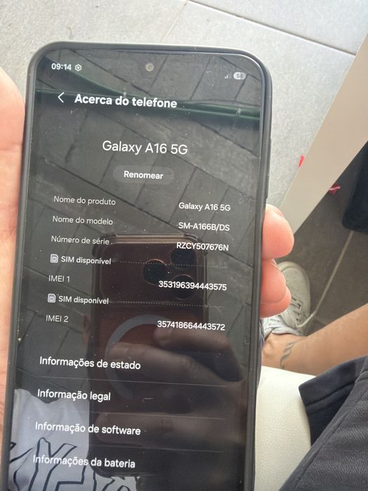 Samsung a16 5g  como novo