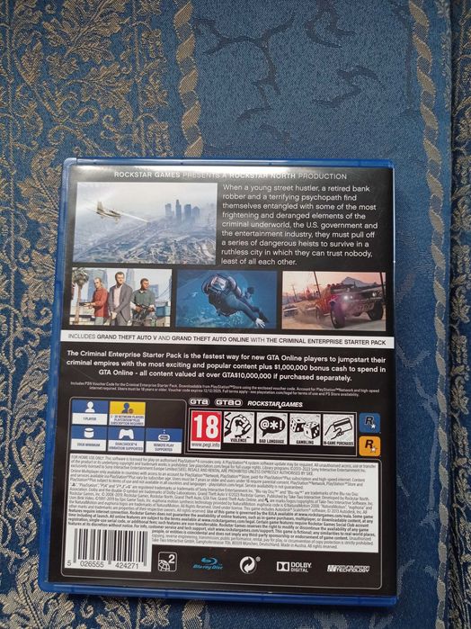 GTA V PS4 Premium Edition (Novo)