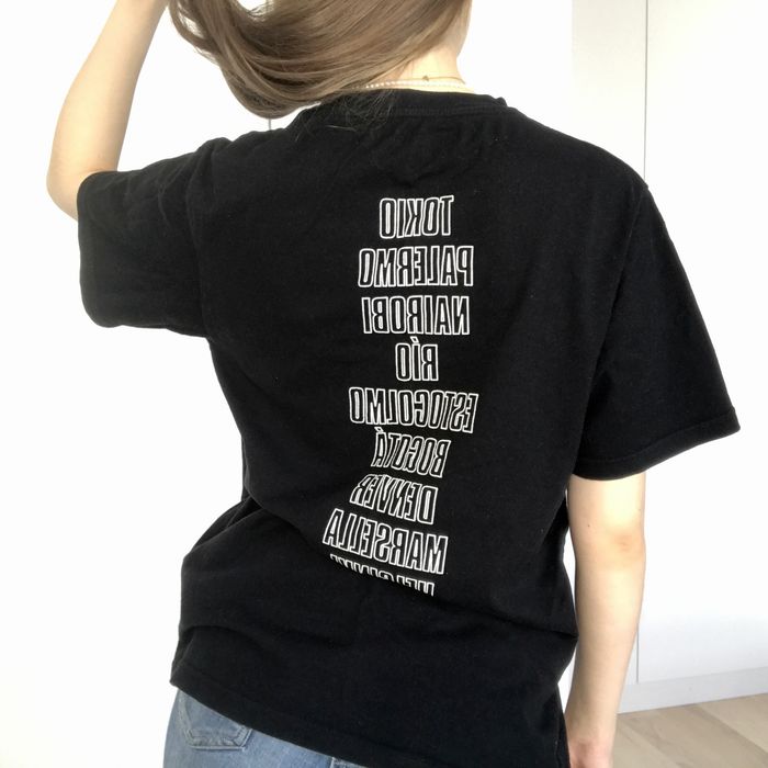 Czarna koszulka La casa de papel bella ciao Pull&Bear