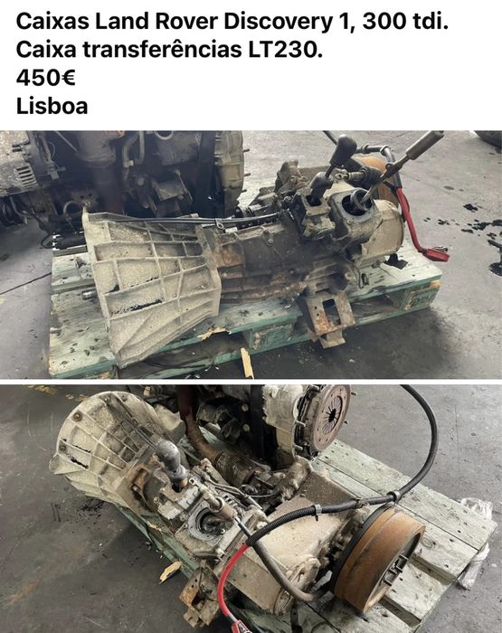 Peças Land Rover Discovery 1, 200 e 300 tdi