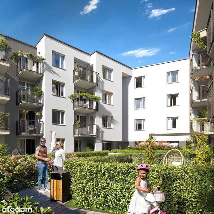 2-pokojowe mieszkanie 39m2 + balkon