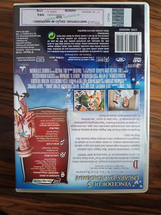 DVD Disney edição especial colecionador mary poppins