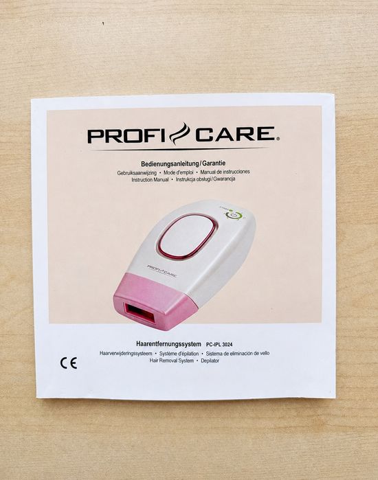 ProfiCare IPL 3024 Complete Kit with Accessories | ProfiCare IPL 3024 Kit Completo com Acessórios