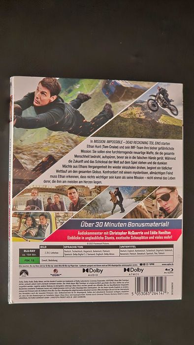 Blu-ray "Mission: Impossible - Dead Reckoning"