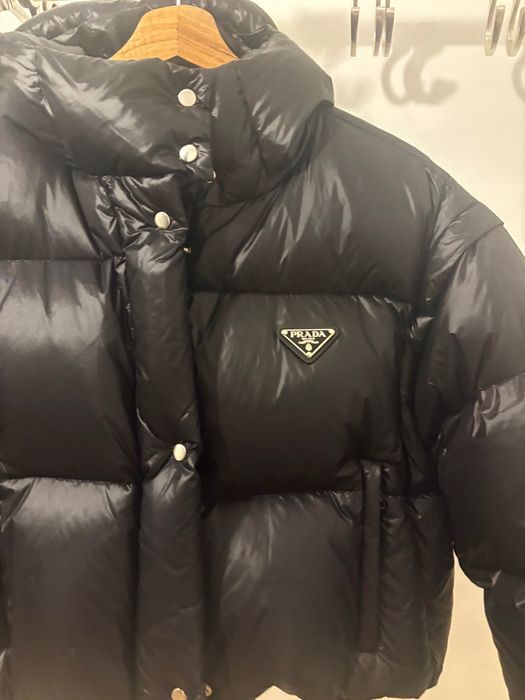 Prada Kurtka z kapturem XS-M,Nowa