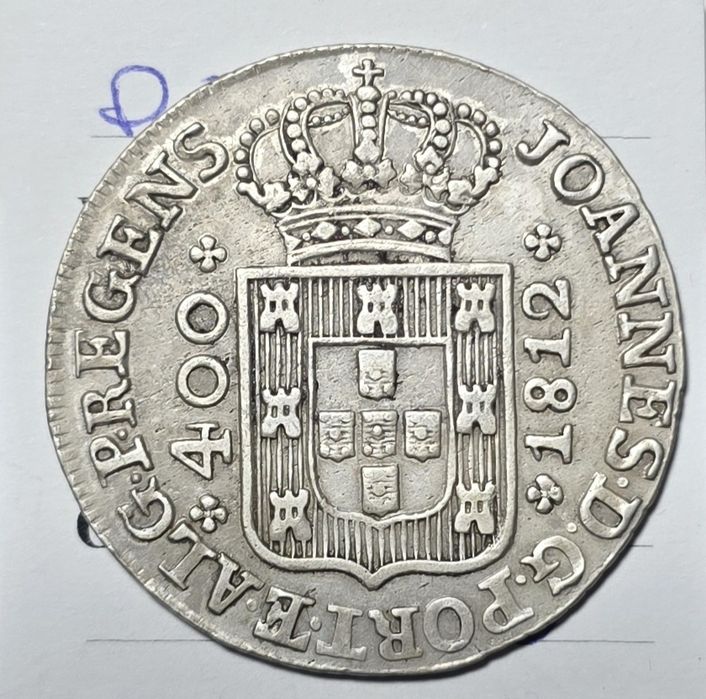 Cruzado novo (480) reis 1812