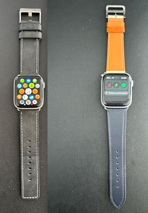 Apple Watch5 44” c/bracelete STAINLESS STEEL Apple, oferta 7 correias