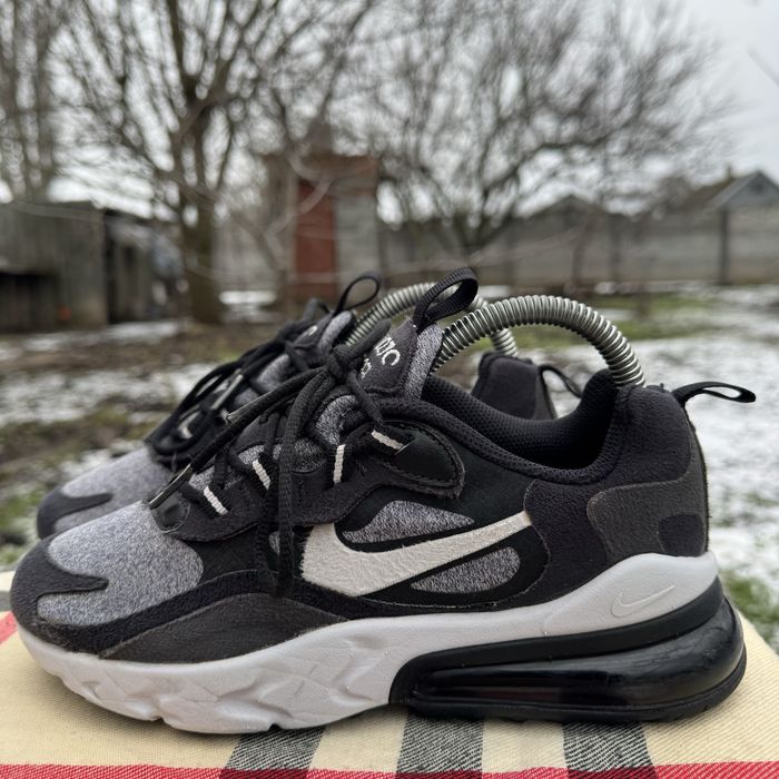 Кроссовки Nike Air Max 270 React Grey, 36 размер, Оригинал, Кросівки
