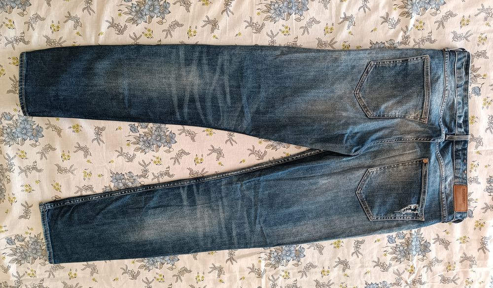 calças de ganga mulher