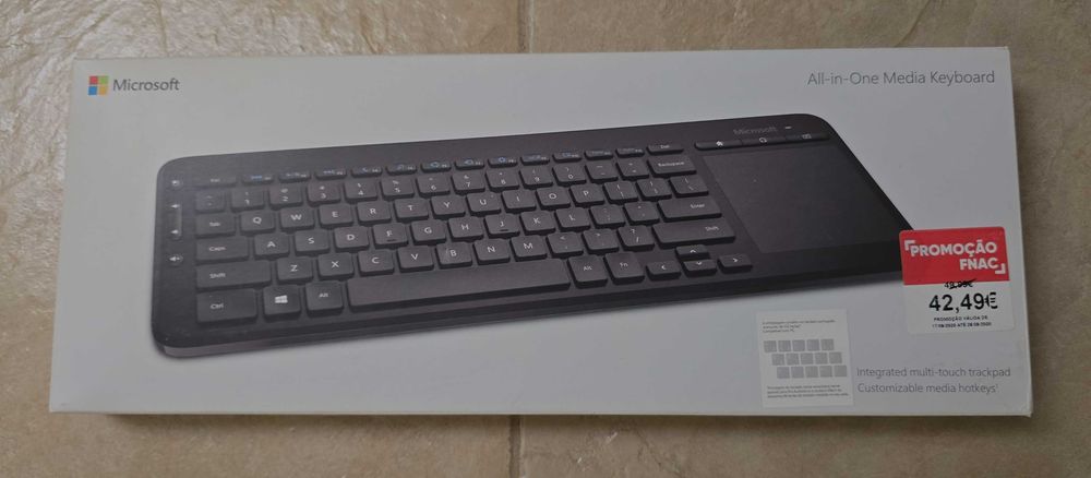 Teclado Multimédia Microsoft458255496968284160