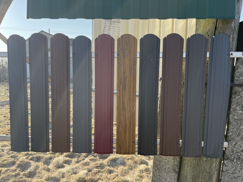 Металевий штахетник, штахети 35 грн