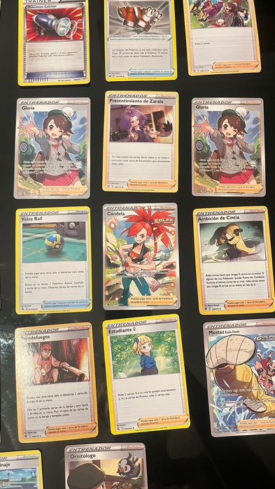 Cartas de Pokémon Treinador