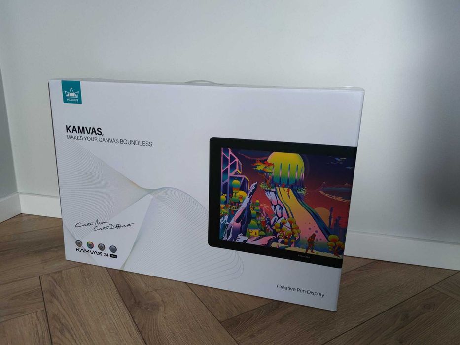 Tablet graficzny 23.8" HUION Kamvas 24 Plus model: GS2402- NOWY