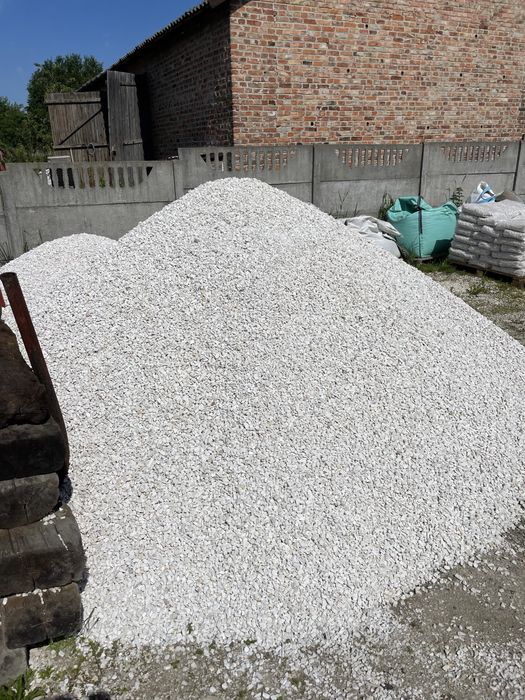 Grys BIAŁA MARIANNA Extra White Biały Kamień do Ogrodu Worki Grys